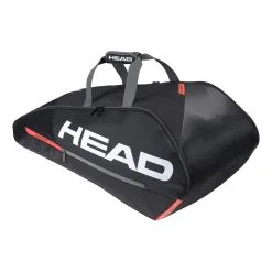 Head Tour Team 9R Borsa Per Racchetta - Nero, Arancione