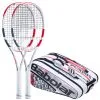 Babolat 2 Pure Strike 100 In Aggiunta Borsa Per Racchetta -Vendite Babolat 02710000 000