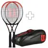 Wilson 2 Clash 100 Pro (Tour) In Aggiunta Borsa Per Racchetta -Vendite Babolat 03872000 000
