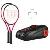 Wilson 2 Clash 100 Pro V2.0 In Aggiunta Borsa Per Racchetta -Vendite Babolat 03992000 000 1